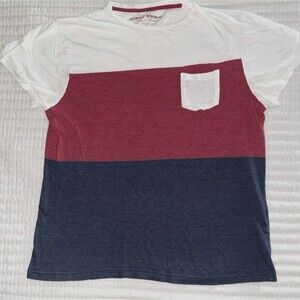 Rustic Souls Men's Colorblock T-shirt Pocket XL